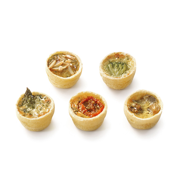 Mini Quiches 75 pièces