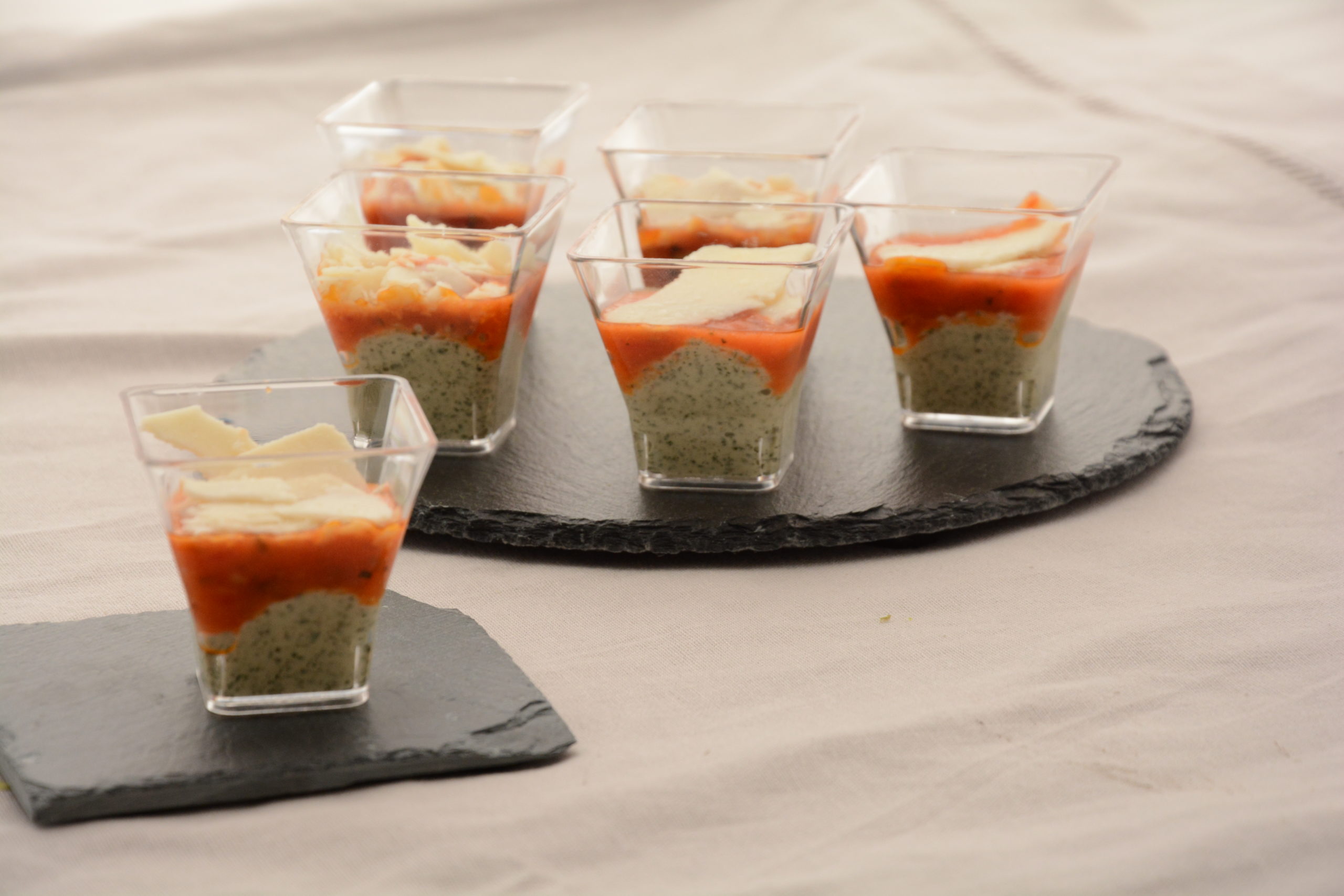 Verrine Tomates et Parmesan 12 pièces