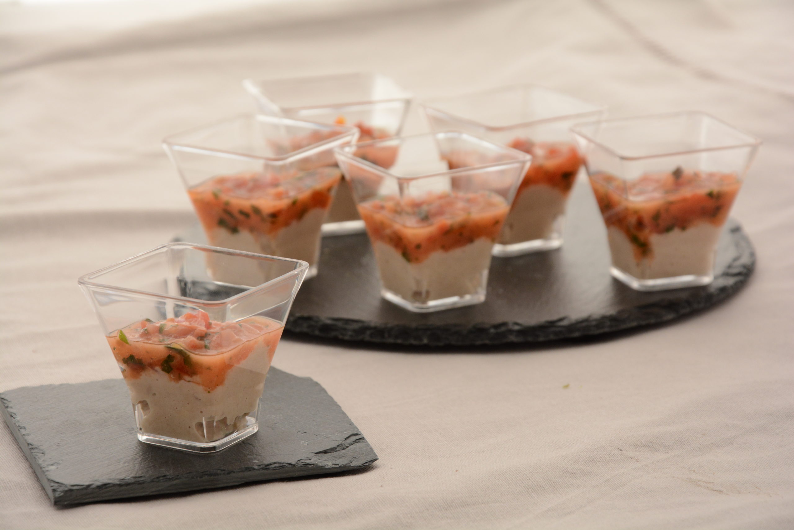 Verrine Tartare de Thon et Tomates 12 pièces