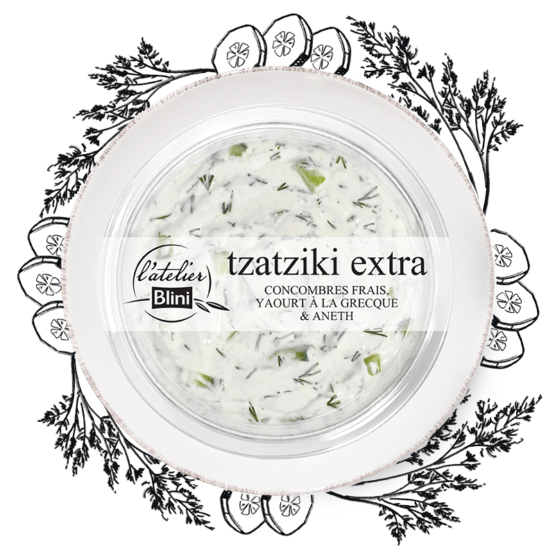 Tzatziki Concombres