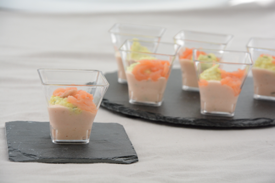 Verrine Duo de Saumon 12 pièces