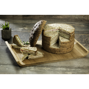 Pain surprise aux céréales 50 sandwiches